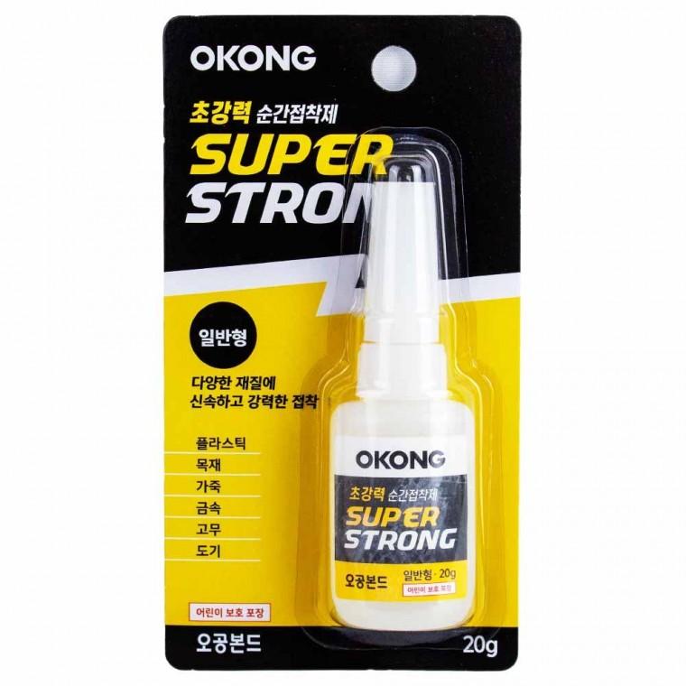 오공 초강력 순간 접착제 슈퍼스트롱 일반형 20g