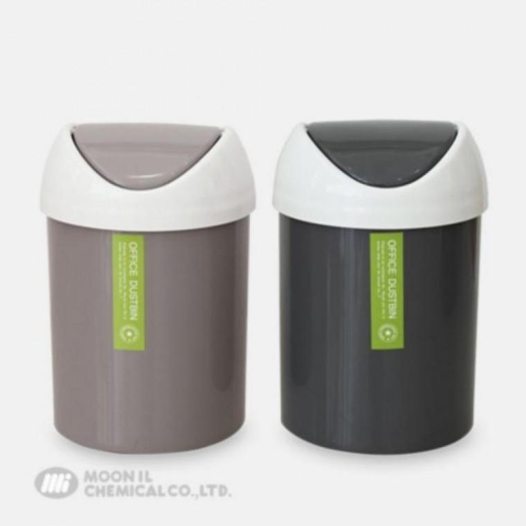 문일 M 원형스윙휴지통 소1.5L