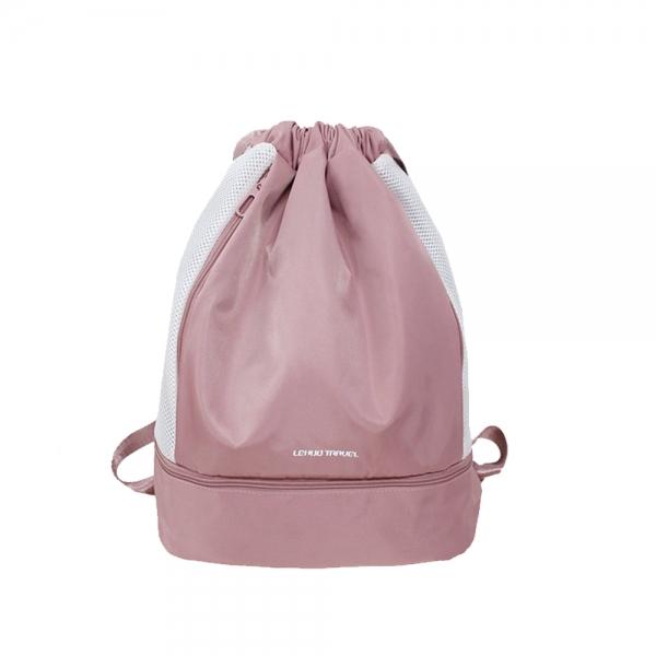 가벼운 스트링 멀티 핑크 백팩 피트니스 수영가방 골프가방