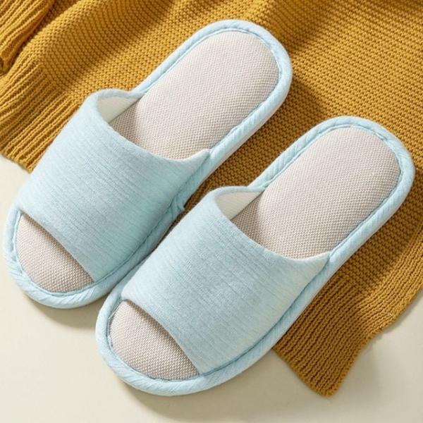 거실슬리퍼 사무실슬리퍼 홈메이트 쿠션 실내화 라이트블루 (245-250mm)