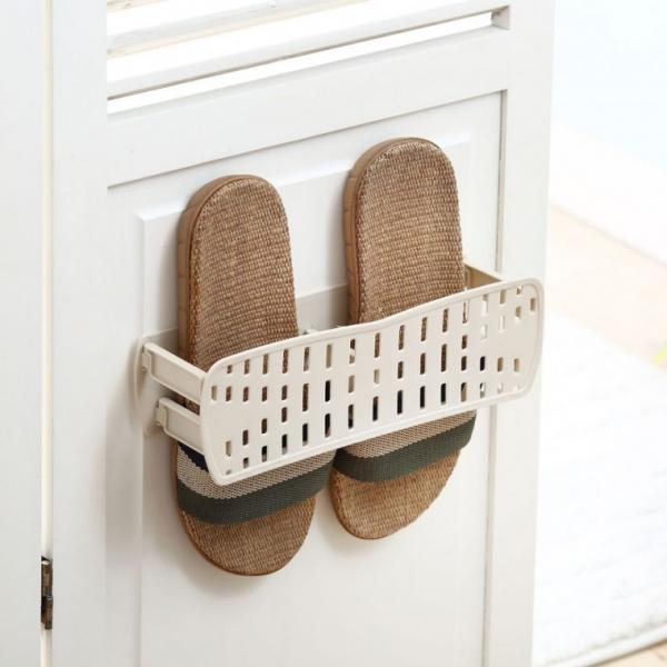 접이식 실내화 욕실화 걸이 꽂이 부착 거치대(특가)