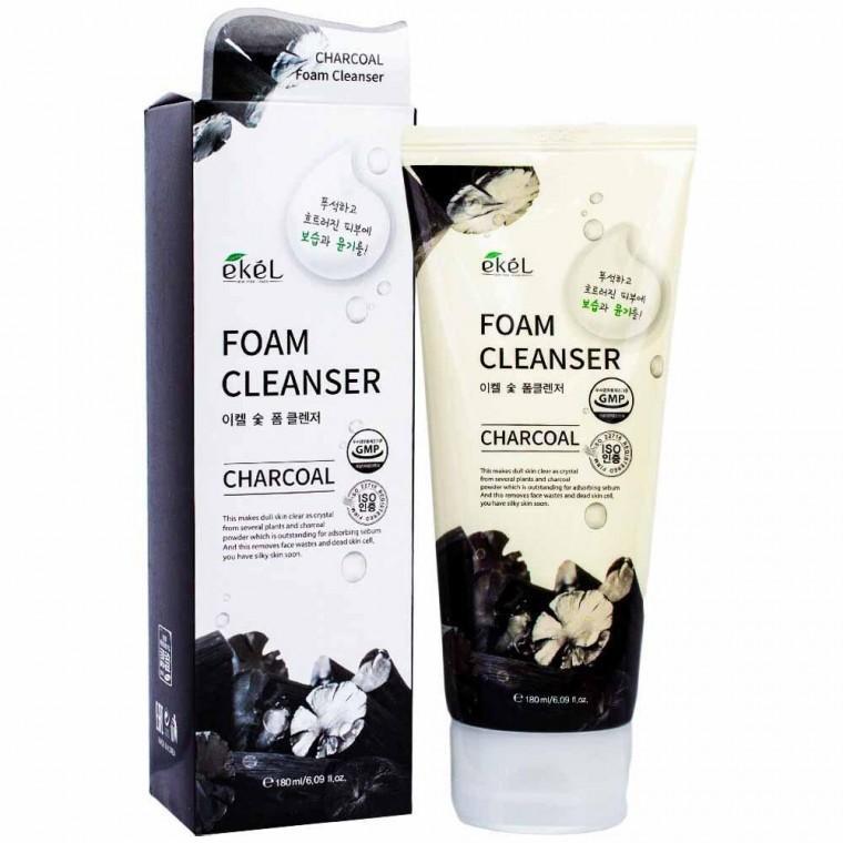 이켈 숯 폼클렌저 180ml