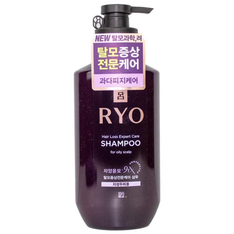 려 자양윤모 탈모증상케어 샴푸 400ml-지성두피용