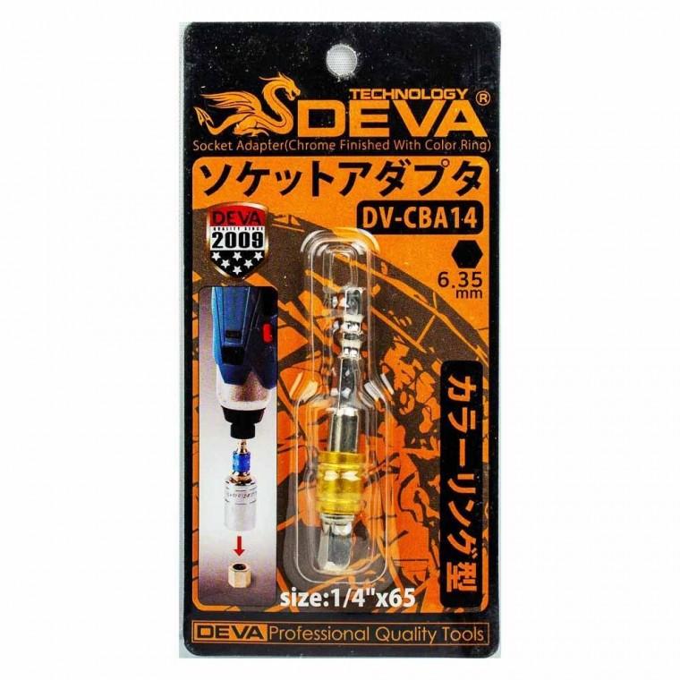DEVA 컬러 복스 아답타 1/4인치 x65mm DV-CBA14(164623)