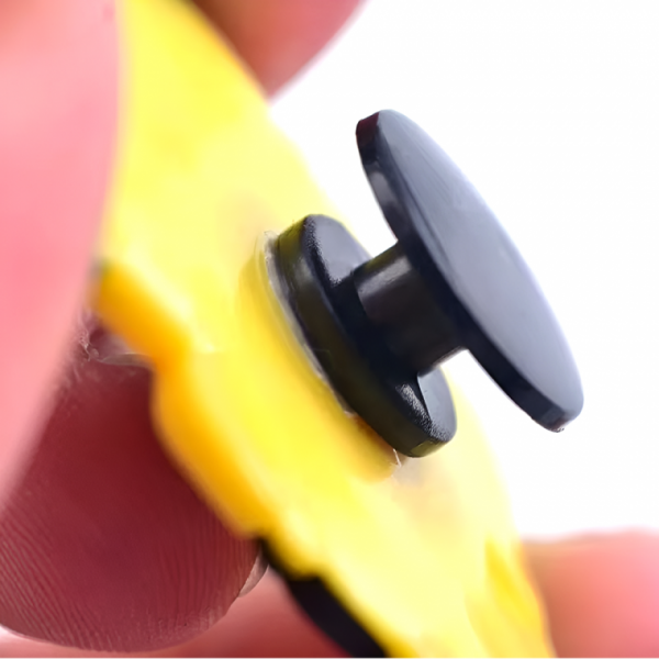 신발파츠 버튼 꼭지 꼬다리 단추 악세사리 재료 실내화 꾸미기 검정 12mm 50개