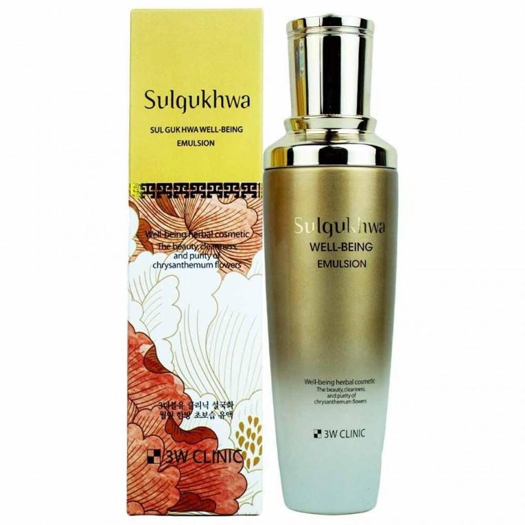 3W클리닉 설국화 웰빙 한방 초보습 유액 120ml