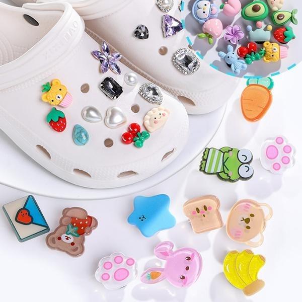 실내화 호환 악세사리 장식 모음 샌들 슬리퍼 파츠