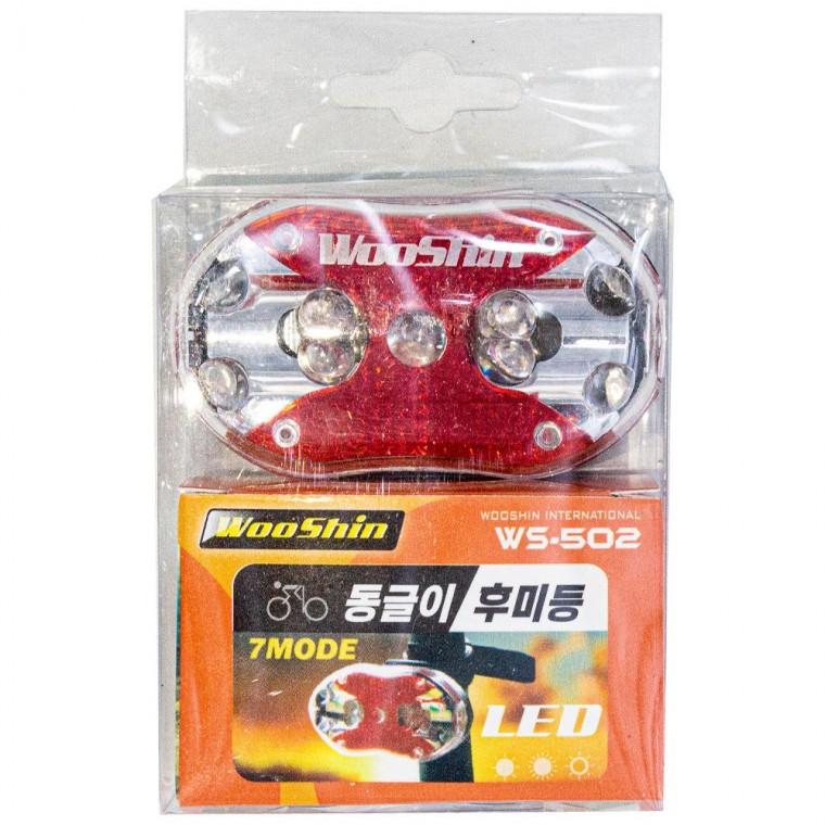 우신 9구동글이자전거후미등 WS-502 0558