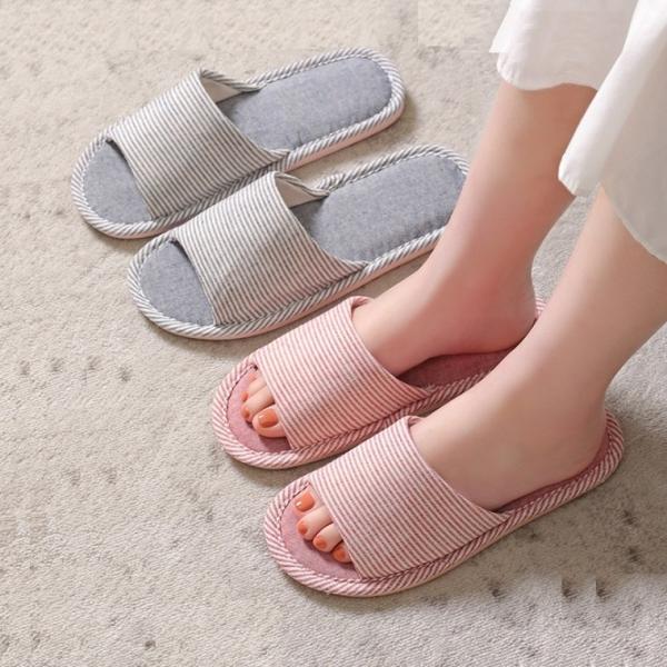 런칭특가 뽀송뽀송 린넨 실내화 층간소음방지 거실화 남성 여성 여름 마 슬리퍼 샌들