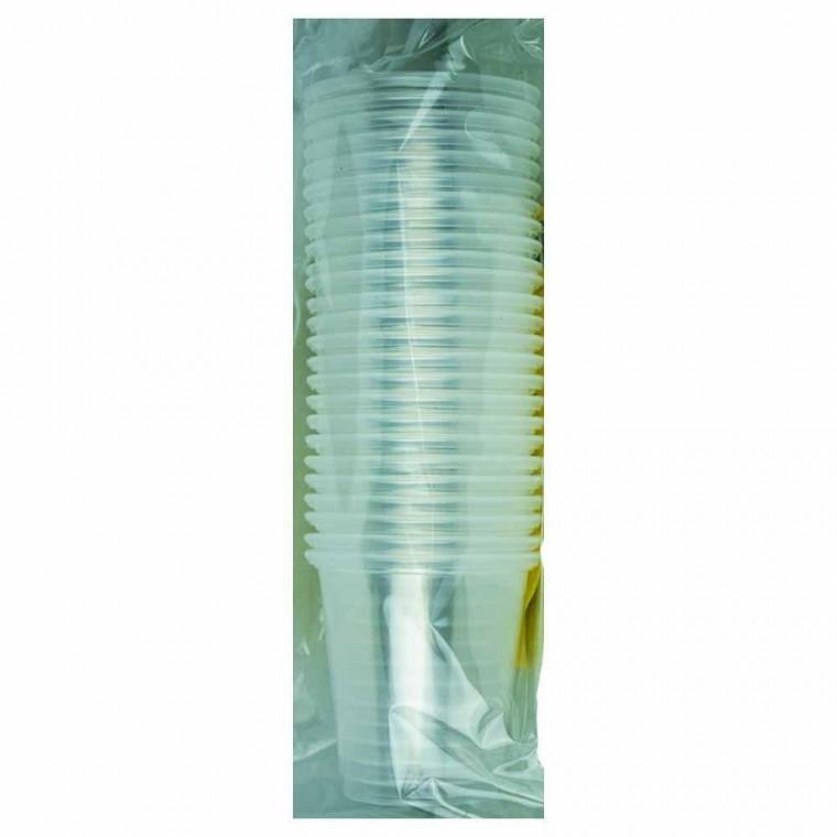 나무이야기 일회용 투명 소주컵 60ml 25개입