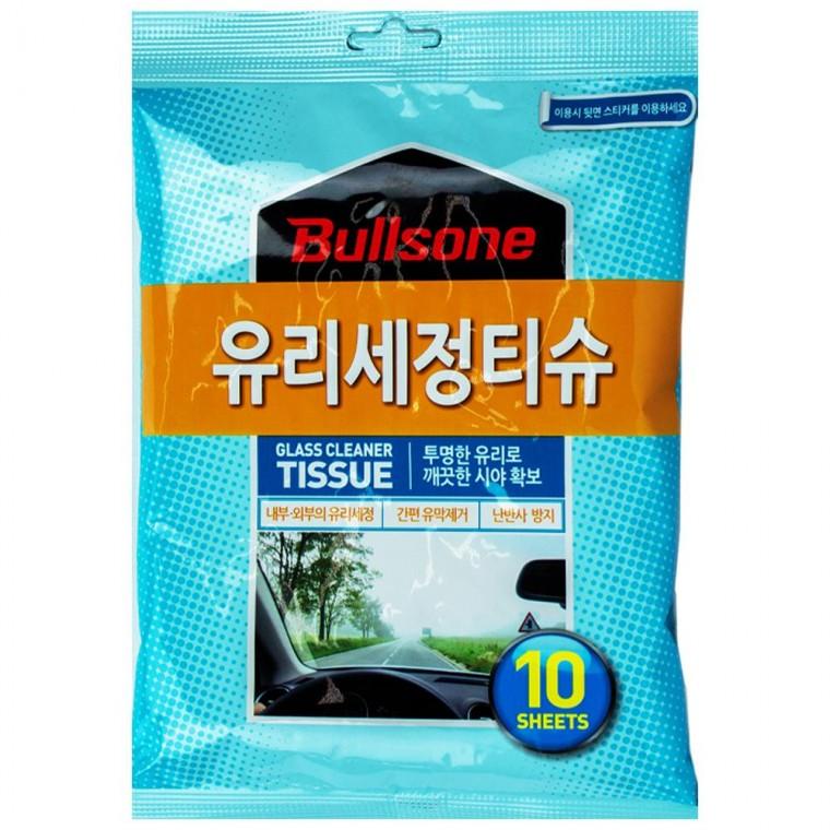 불스원 유리 세정 티슈 10매입(126382)