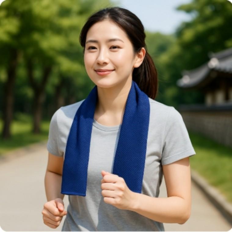 등산 쿨타올 캠핑 타월 아이스타올 여름 냉감 운동 땀흡수 수건 MM50181