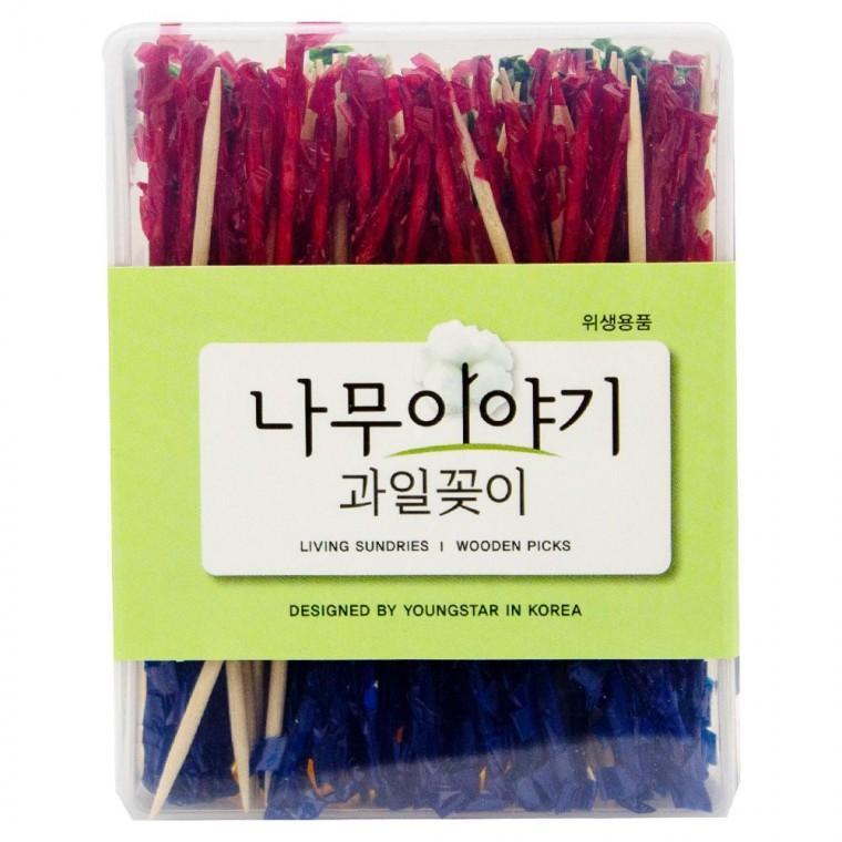 나무이야기 과일꽂이 160개입