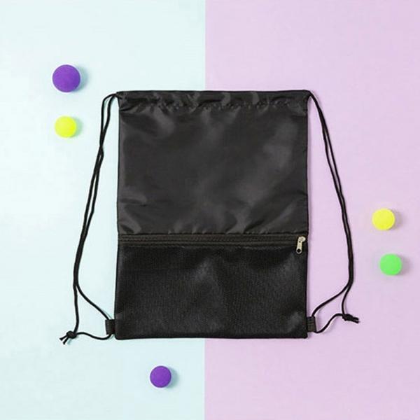 커밍 베이직 실내화 주머니 (검정)