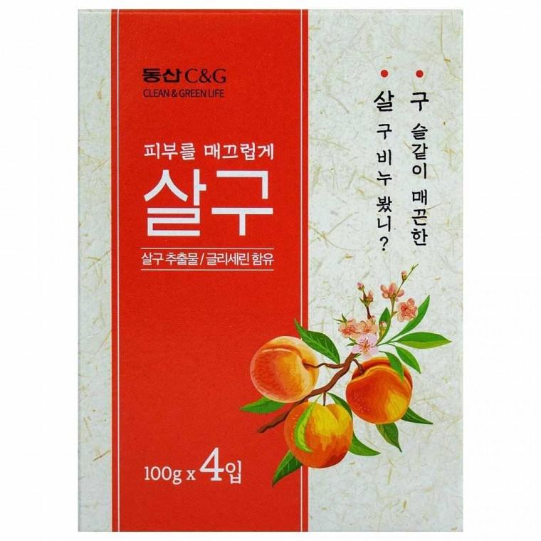 동산씨앤지 살구비누 90g x 4입