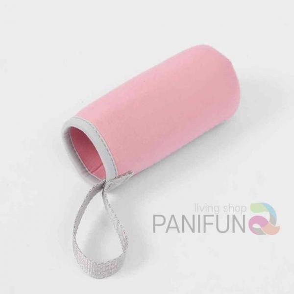 물병파우치 2P 280ml 라이트핑크 물병주머니 물병가방 텀블러스트랩 물병스트랩 물병커버