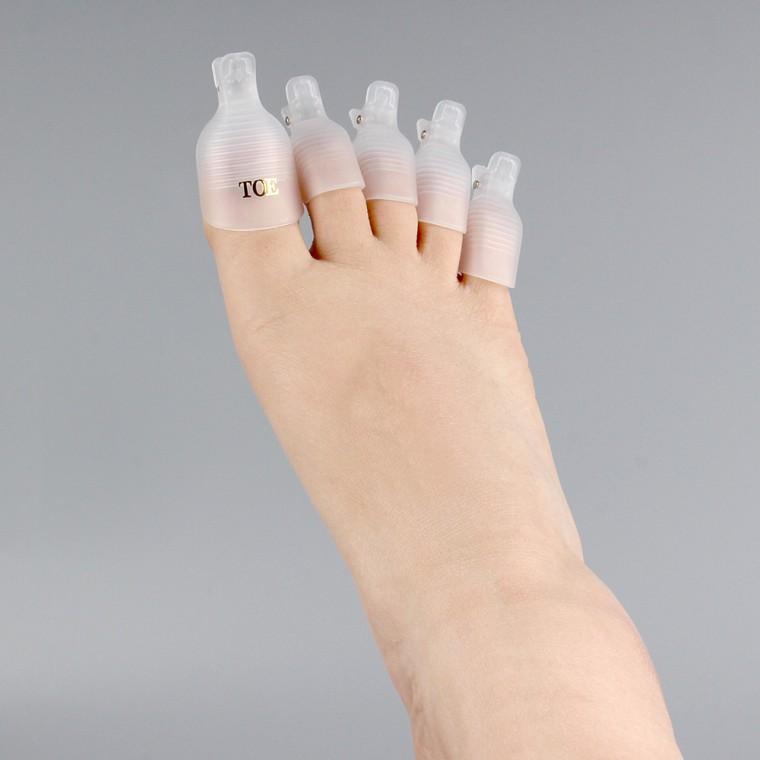 SFW 페디큐어 젤 제거 클립 5개입