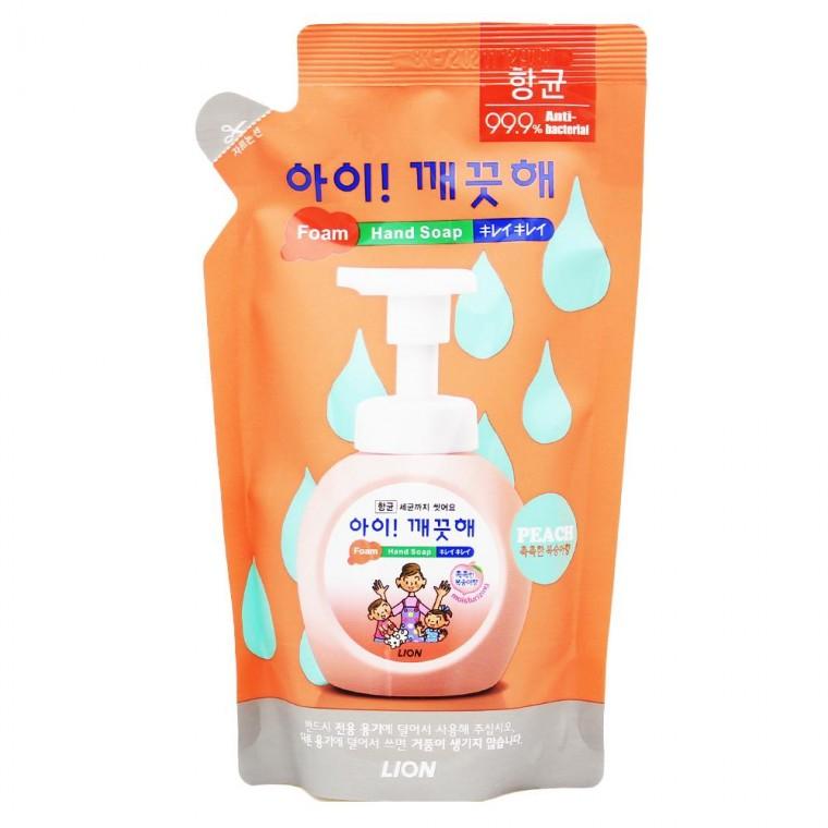아이깨끗해 항균 폼 핸드솝 리필200ml-복숭아향