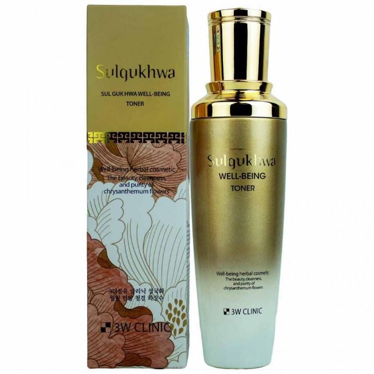 3W클리닉 설국화 웰빙 한방 청결 화장수 120ml