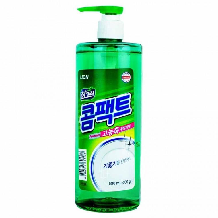 라이온 참그린 콤팩트 고농축 주방세제 580ml