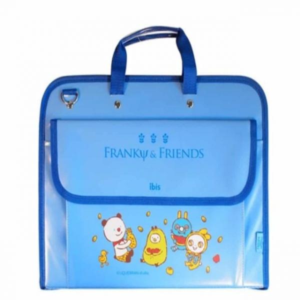 캐릭터 화판가방 (블루) 파레트가방 붓가방