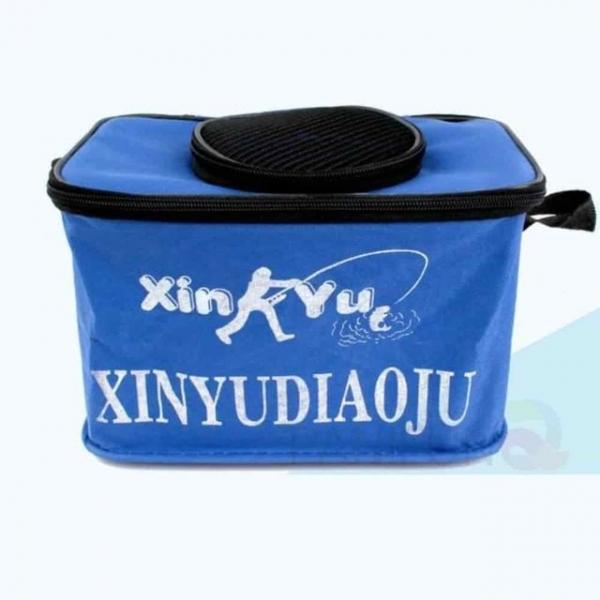 미끼 낚시 가방 소형 낚시살림통 낚시바칸 삐꾸통 보조낚방 물고기가방