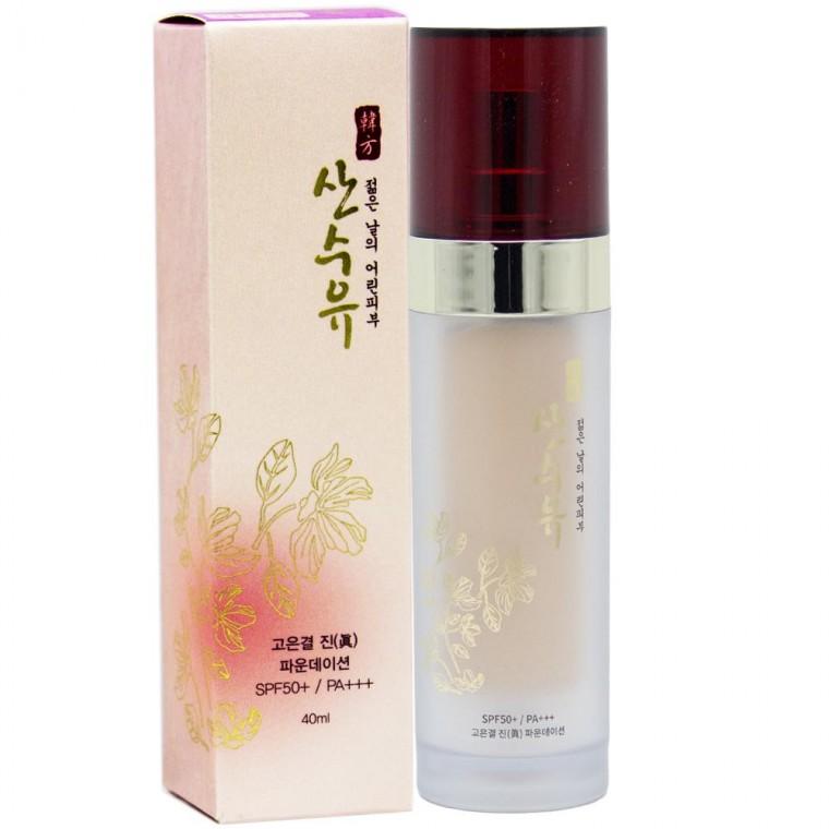 산수유 고은결 진 파운데이션 21호 40ml SPF50+ PA+