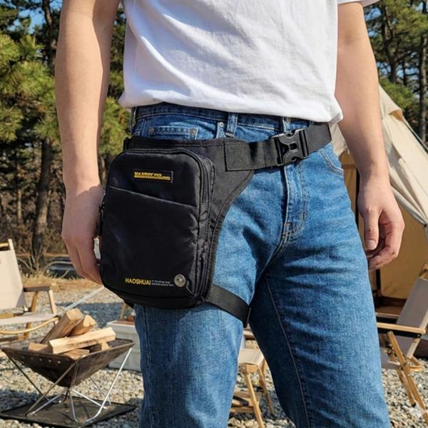 멀티수납 허리가방 레그백 다리 가방 러닝 자전거 골프 오토바이 라이딩
