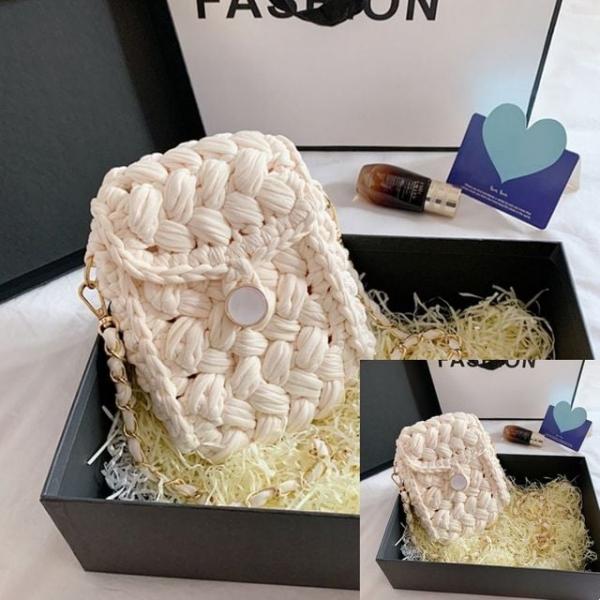 코바늘 가방 뜨기 손뜨개질 뜨개소품