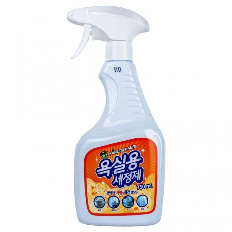 산도개비 욕실용 세정제 750ml-강력한 버블 세정 효과
