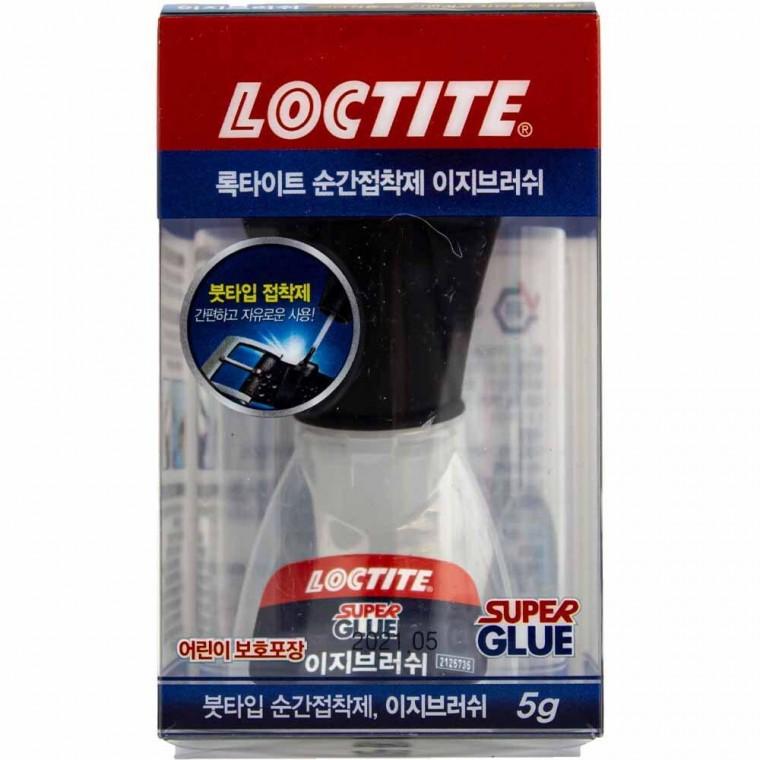 록타이트 붓타입 순간접착제 이지브러쉬 5g