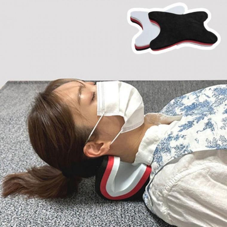가벼운 무게 간편 목 스트레칭기 휴대 마사지