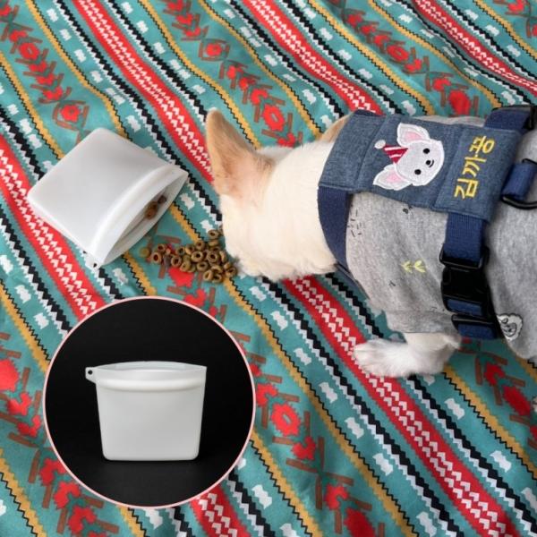 강아지 간식 가방 트릿백