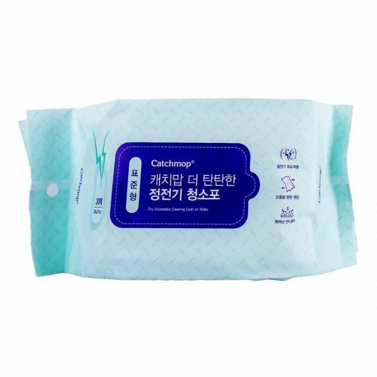 캐치맙 더 탄탄한 정전기 청소포 30 x 21cm 30매 표준형