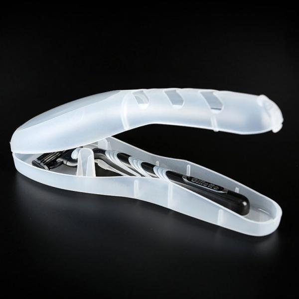 여행용 휴대용 면도기 면도날 홀더 보관 케이스 가방