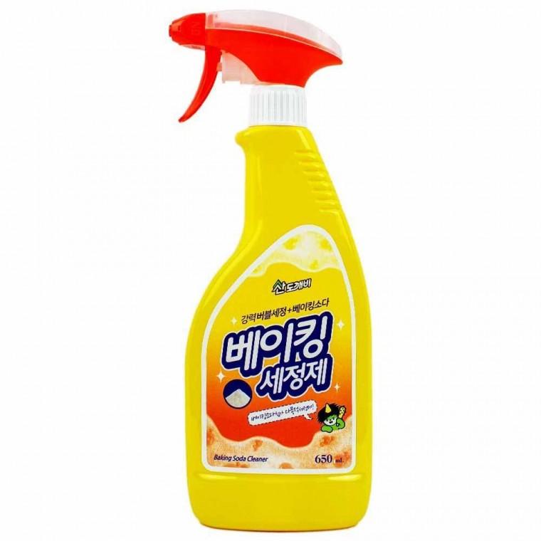산도개비 베이킹 다용도 세정제 650ml-강력 버블 세정+베이킹소다