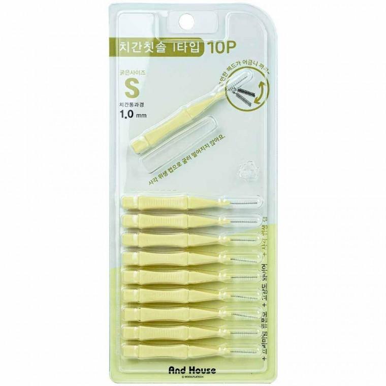 덴탈 치간칫솔 I형 10P S 1.0mm