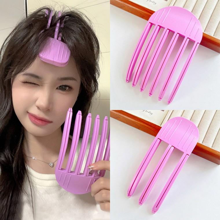 볼륨업 빗 헤어 헤어클립 스타일링 모양 고정감 4색상