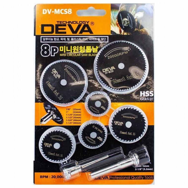 DEVA 미니원형톱날 8P DV-MCS8(420731)