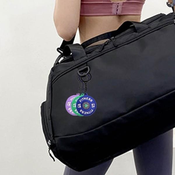 헬스 기념품으로 선물하기 좋은 운동기구 가방 차키 악세사리 미니어처 아기자기 바벨 플레이트