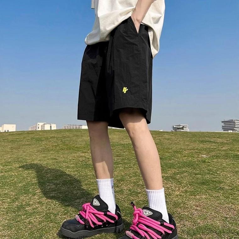 반바지 트레이닝 팬츠 밴딩 반바지 편한 반바지