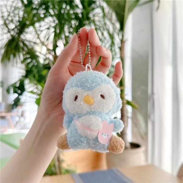 [지앤지]동물인형키링 병아리 펭귄 물개 곰 토끼 인형 키링 캐릭터 열쇠고리 가방고리