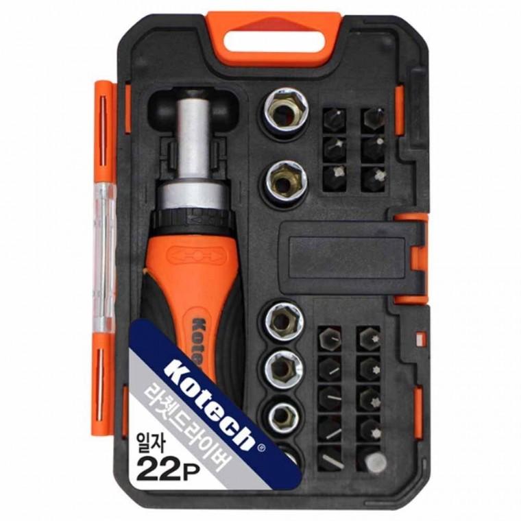 코텍스 라쳇 드라이버 일자 22P K-7257
