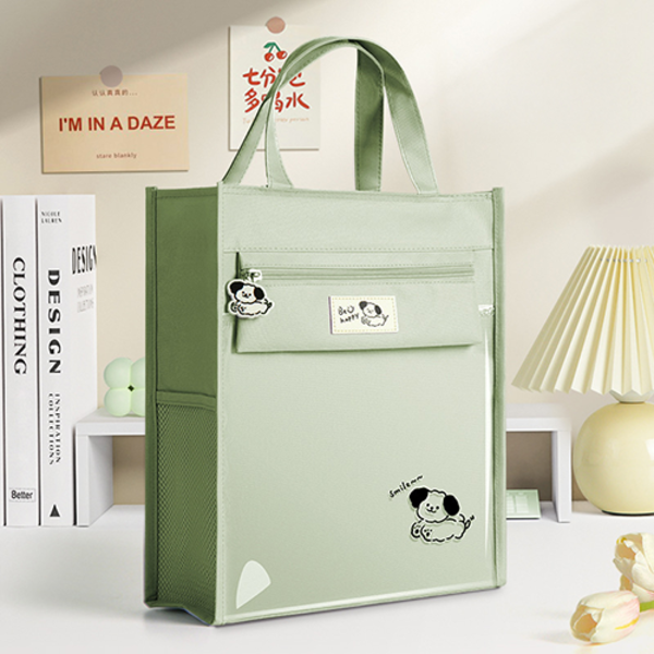 [지앤지] 대용량 멀티포켓 신발 파우치 동물친구들 신발가방 신발 냄새 방지 가방