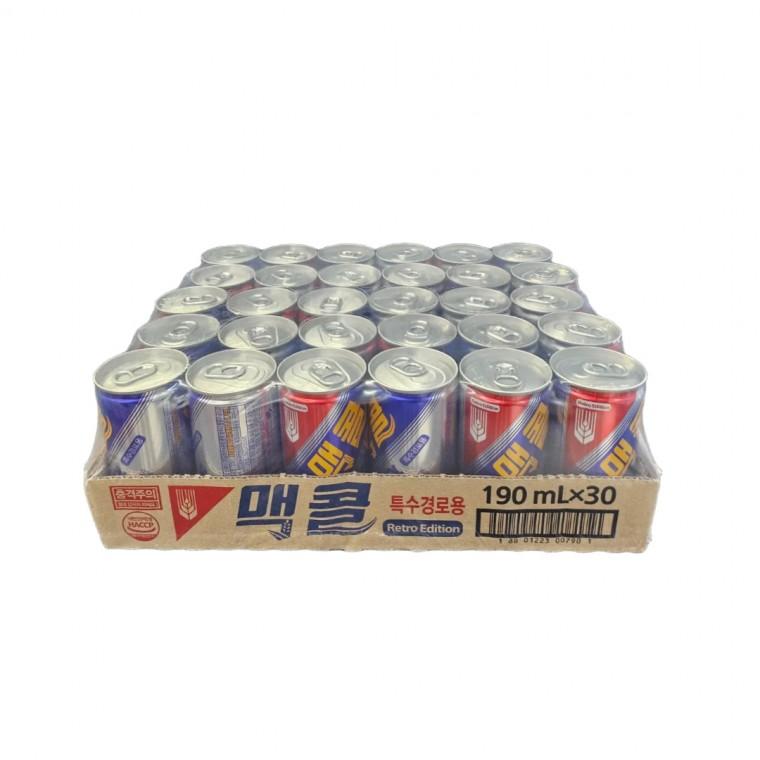 일화 맥콜 미니 캔 음료 190ml x 30개입 음료수 음료 탄산음료