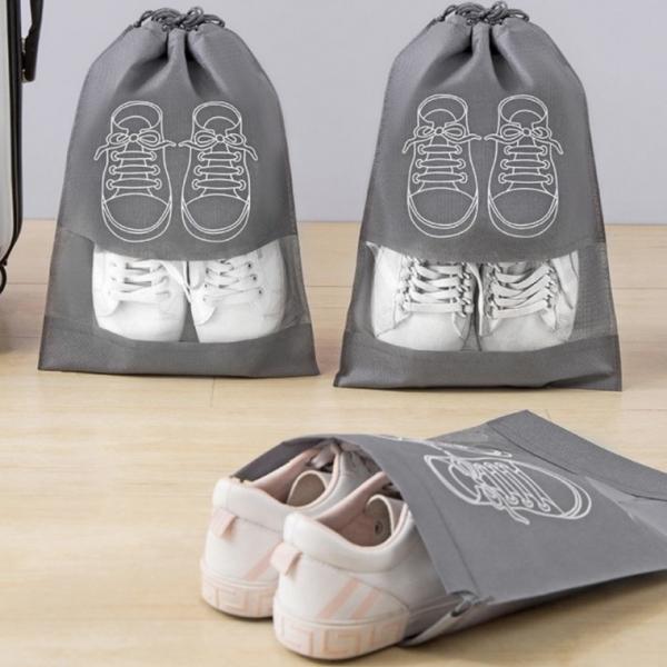 휴대용 슈즈 파우치 신발주머니 보조 가방 대형