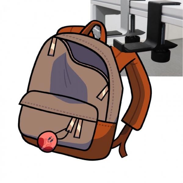 책상 가방 걸이 스탠드 핸드벡 거치대 폴딩 행거