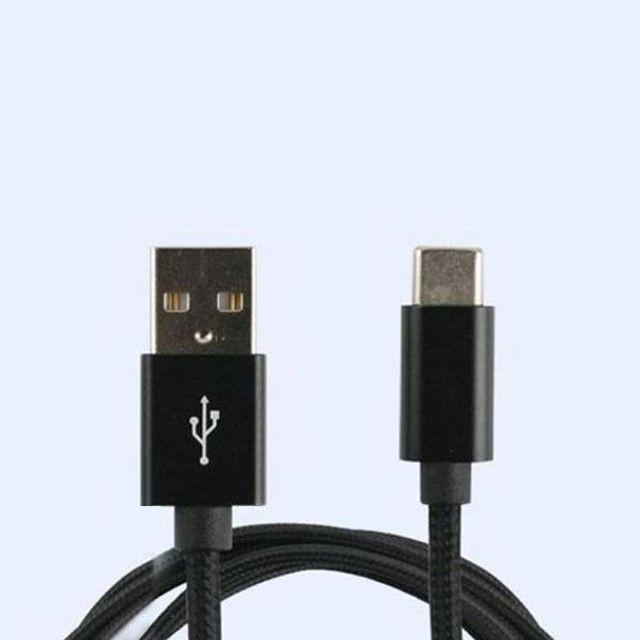 C타입 USB2.0 변환케이블 블랙 2M 핸드폰 충전 케이블