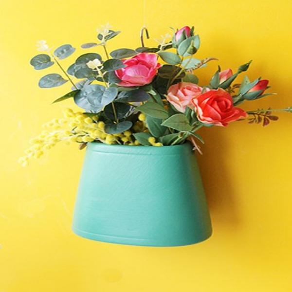 유니크 가방 화병 4color 꽃병 도자기화병 가방화병