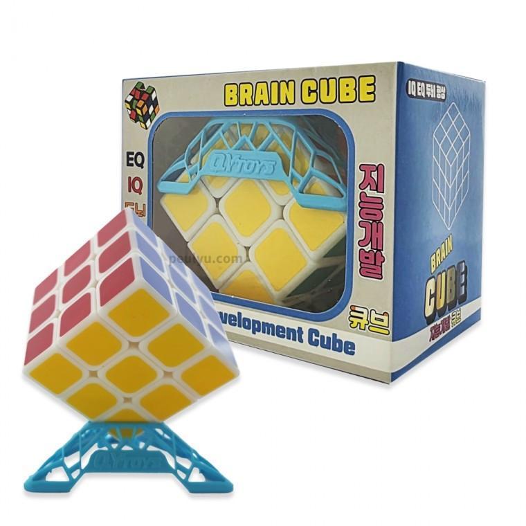 브레인 지능개발 큐브 3X3 랜덤 1개